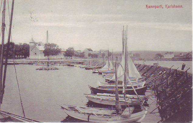 Hamnen, östra kajen