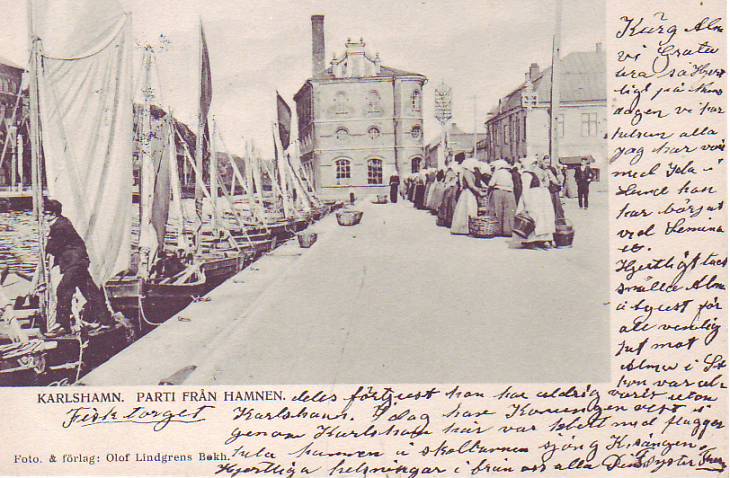 Hamnen, östra kajen