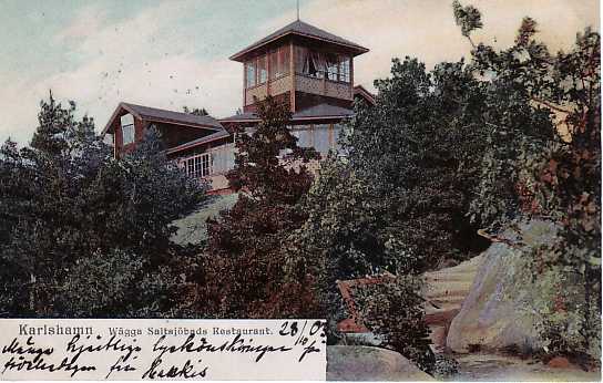 Saltsj�badens restaurang