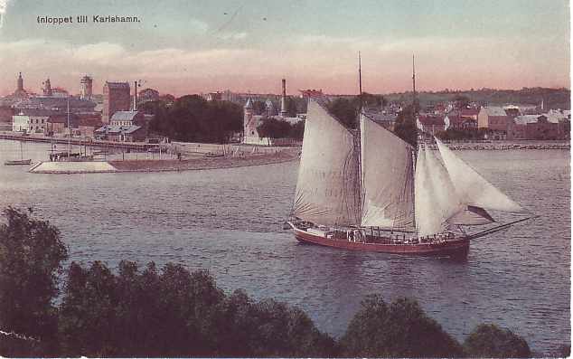 Segelfartyg vid Kastellet