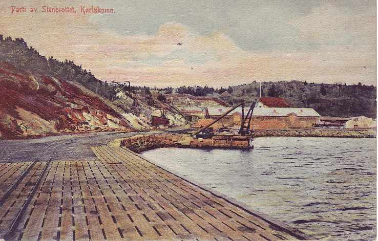 Stenbrott, Skånska petroleum