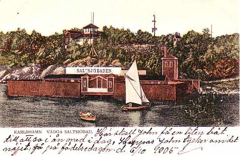 Vägga saltsjöbad